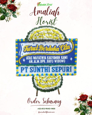Papan Bunga Duka di Nakama